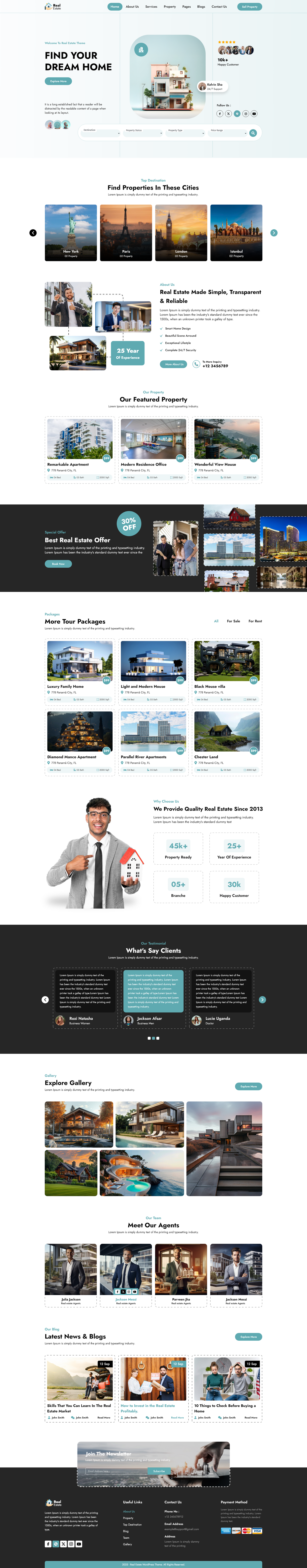 Broker Agency WordPress Theme