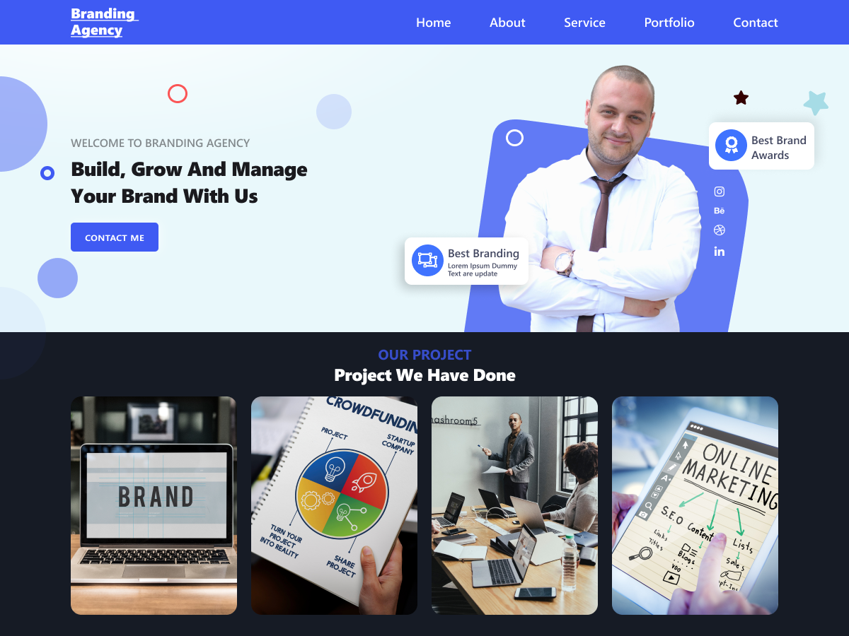 Free Branding WordPress Theme