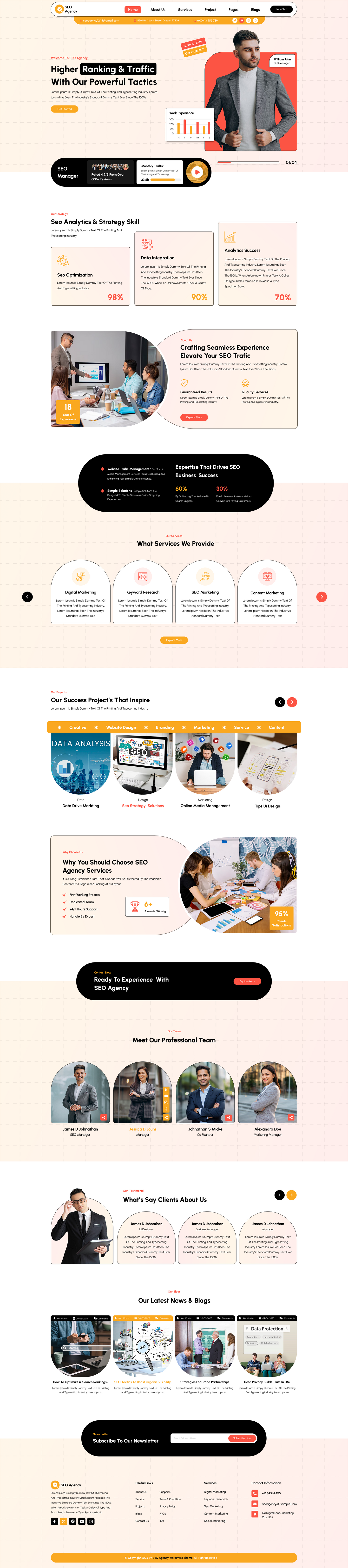 Growth Marketing WordPress Theme