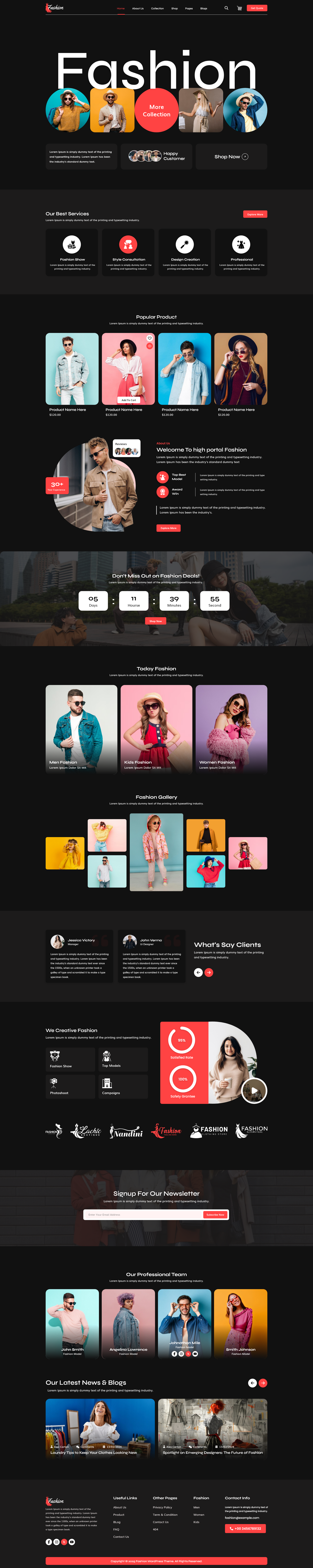 Trendy Outfit WordPress Theme