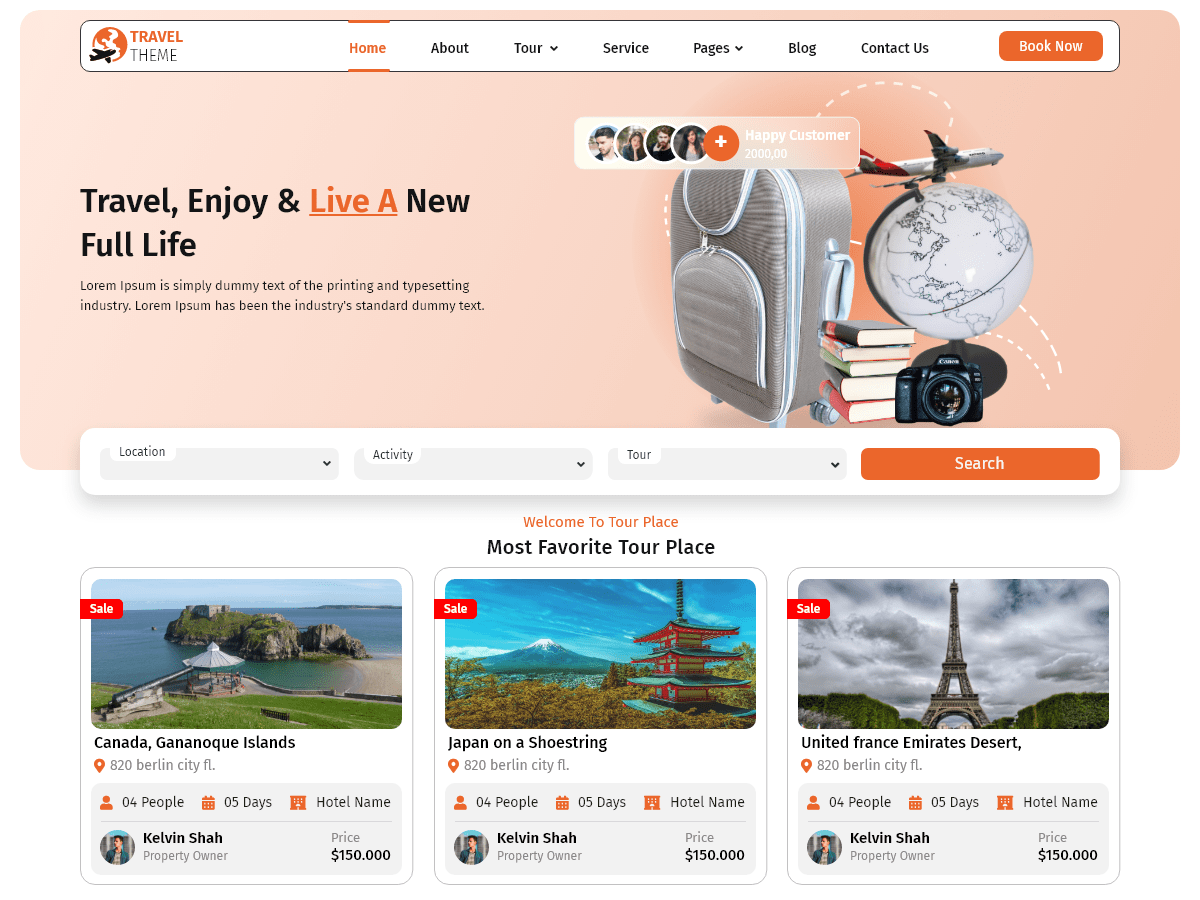 Vacation Booking