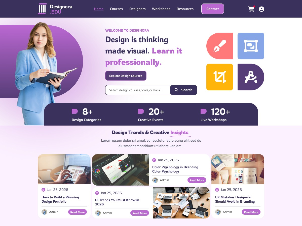 Web Designer Courses