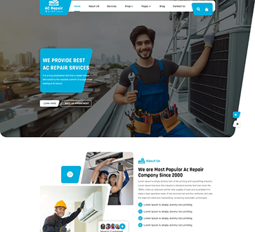 AC Repair WordPress Theme