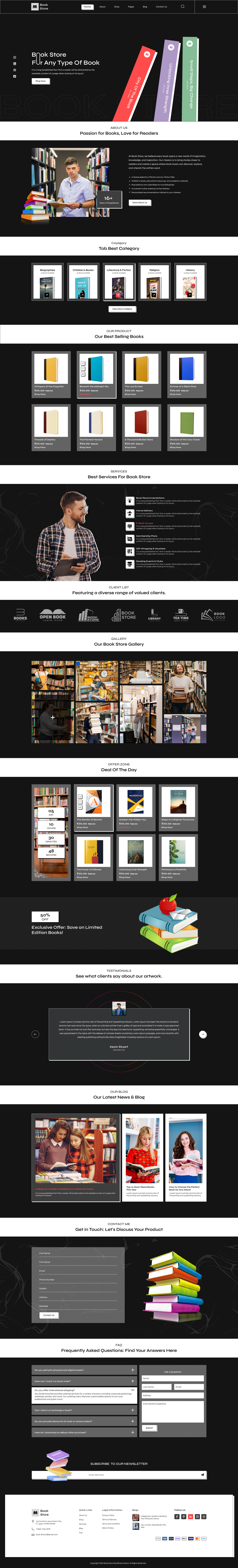 Book Readers WordPress Theme