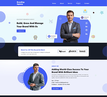 Branding Agency WordPress Theme