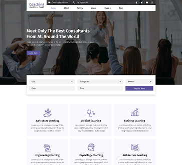 Coaching Center WordPress Theme