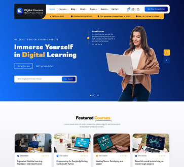 Digital Courses WordPress Theme