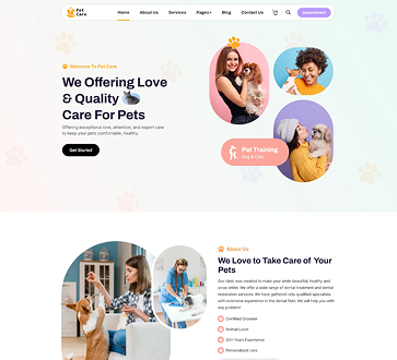 Dogcare WordPress Theme