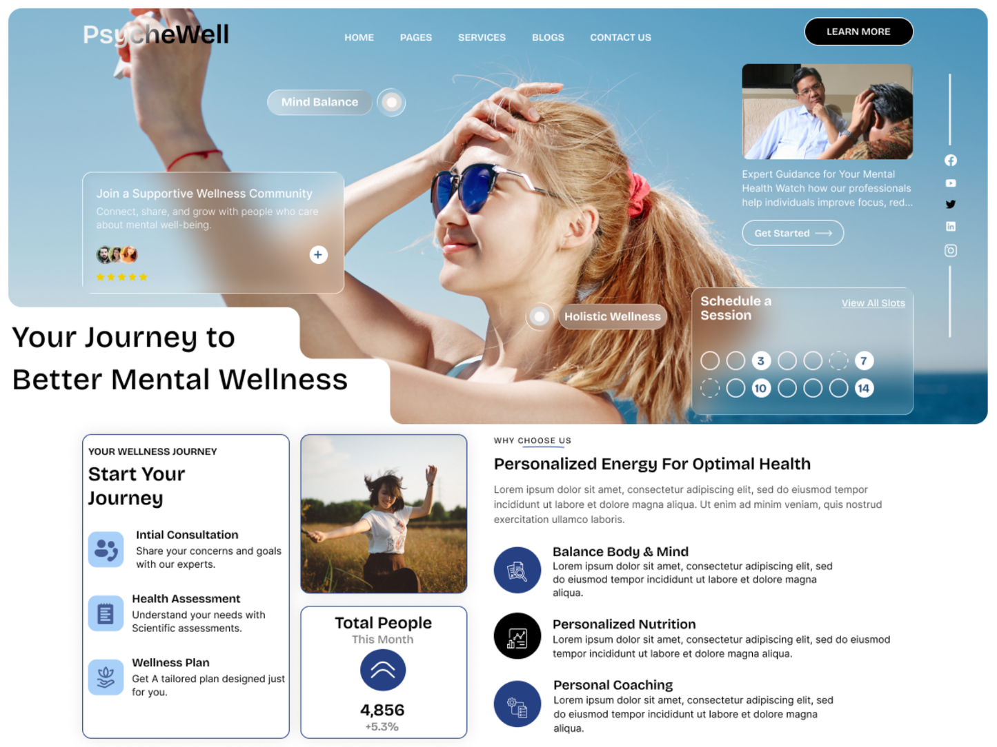 Free Psychology WordPress Theme