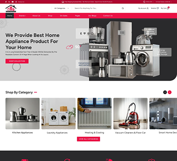 Home Appliances WordPress Theme