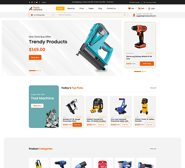 Tools WordPress Theme