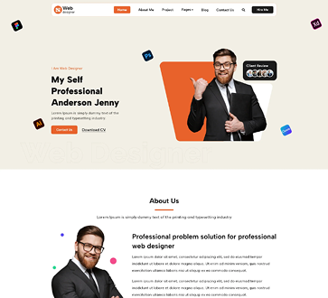 UI Designer WordPress Theme