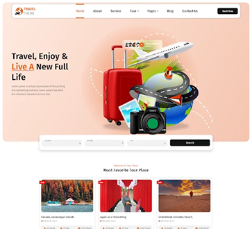 Vacation WordPress Theme